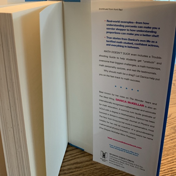 “Math Doesn’t Suck” Hardback Book - Assist Middle & Jr High School Students! - Picture 5 of 11